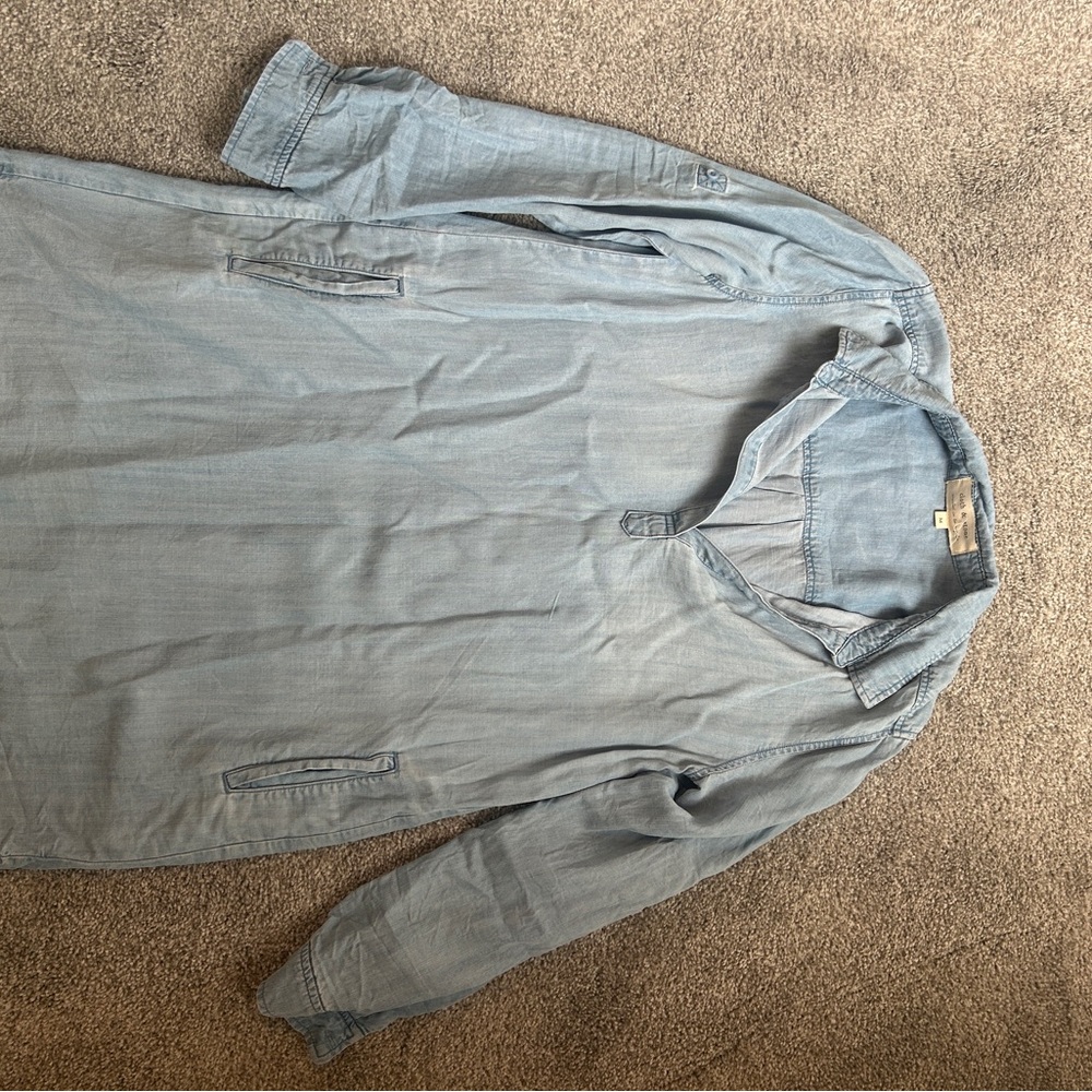 Men's Light Blue Casual Shirt
